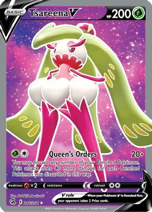 Tsareena V (Full Art) - 246/264 - Fusion Strike