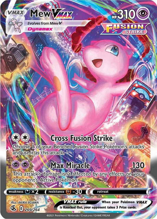 Mew VMAX (Alternate Art Secret) - Fusion Strike