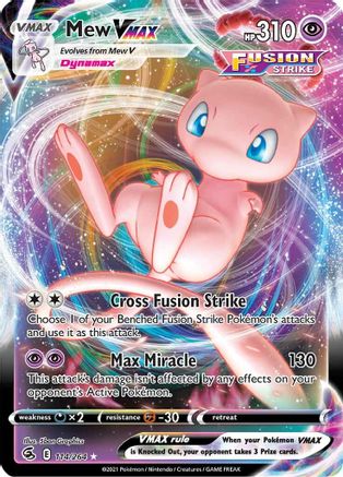 Mew VMAX - Fusion Strike