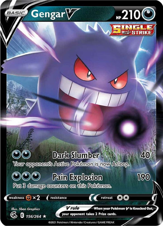 Gengar V - SWSH08: Fusion Strike