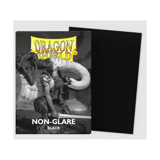 Dragon Shield Sleeves - Matte NonGlare Standard Size - Black V2