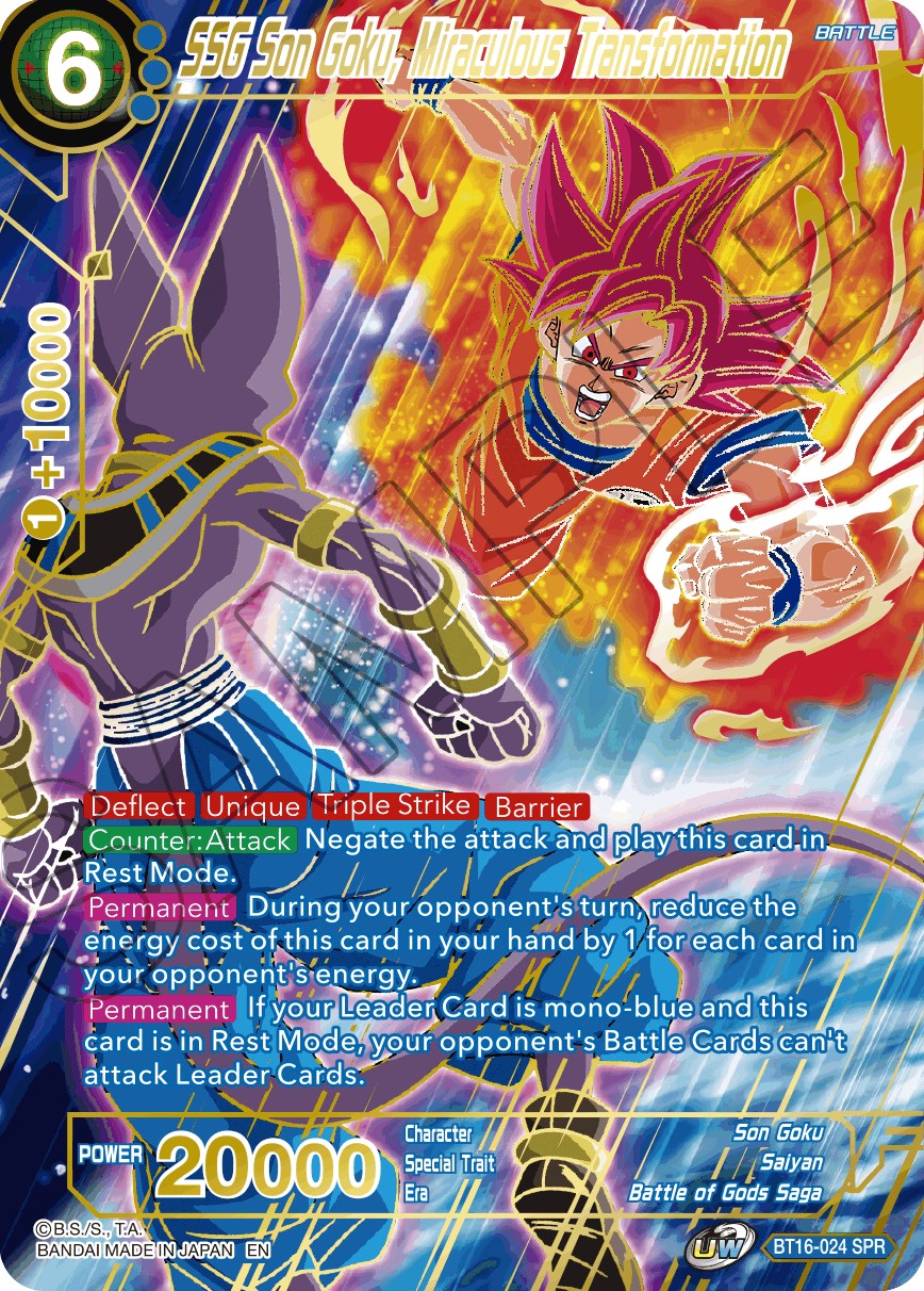 SSG Son Goku, Miraculous Transformation (SPR)