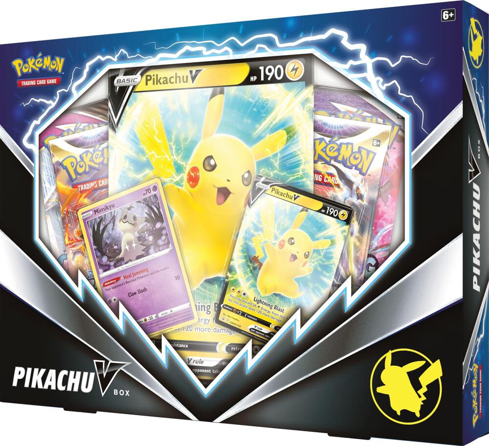 pokemon Pikachu V Box