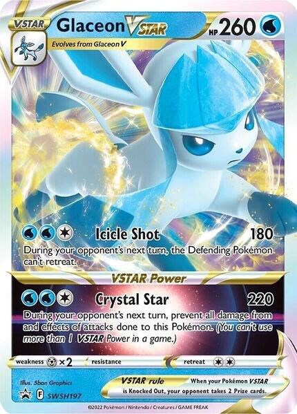 Glaceon VSTAR - SWSH197 - Sword & Shield Promo Card