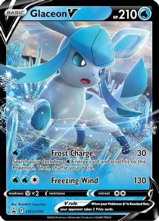 Glaceon V - SWSH196 - SWSH: Sword & Shield Promo