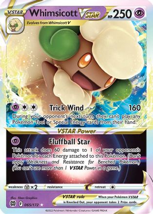 Whimsicott VSTAR - Brilliant Stars