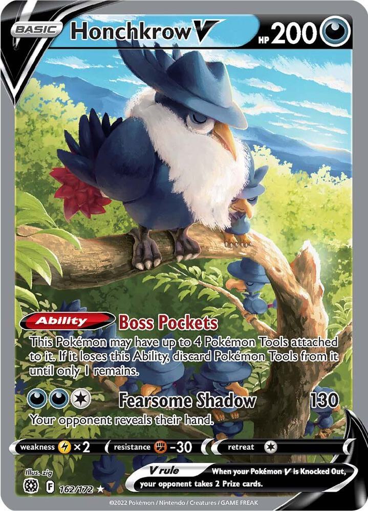 Honchkrow V (Alternate Full Art) - Brilliant Stars