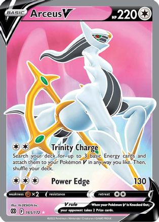 Arceus V (Full Art)-165/172 - Brilliant Stars