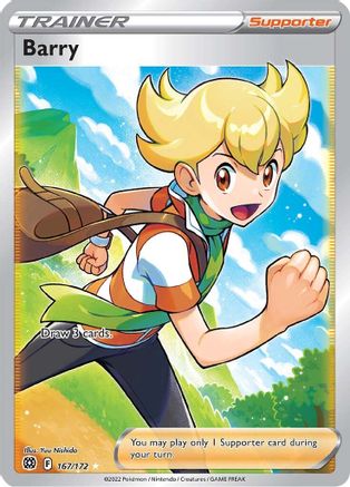 Barry (Full Art) - 167/172 - Brilliant Stars