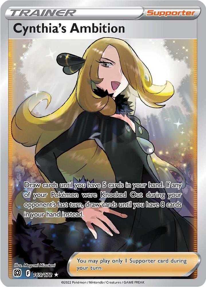 Cynthia's Ambition (Full Art) - 169/172 - Brilliant Stars