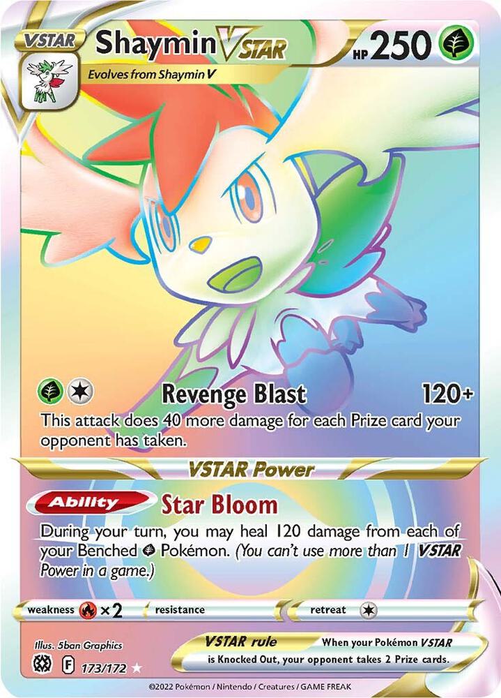 Shaymin VSTAR (Secret) - Brilliant Stars