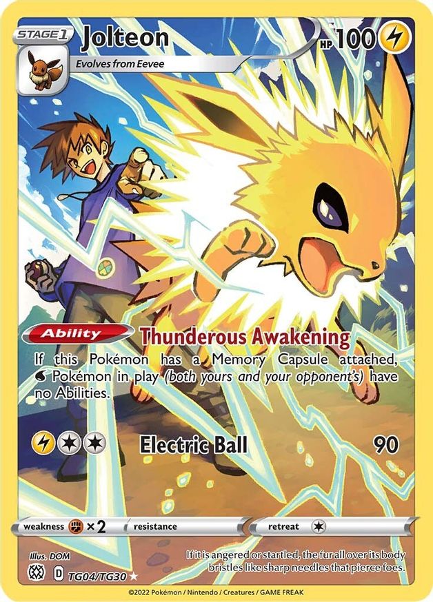 Jolteon - TG04/TG30 - Brilliant Stars Trainer Gallery