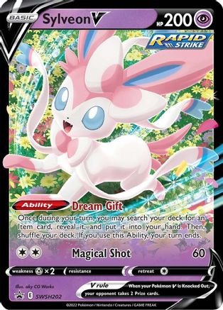 Sylveon V - SWSH202 - Sword & Shield Promo