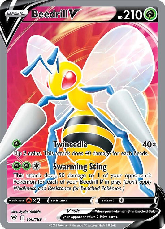 Beedrill V (Full Art) - Astral Radiance