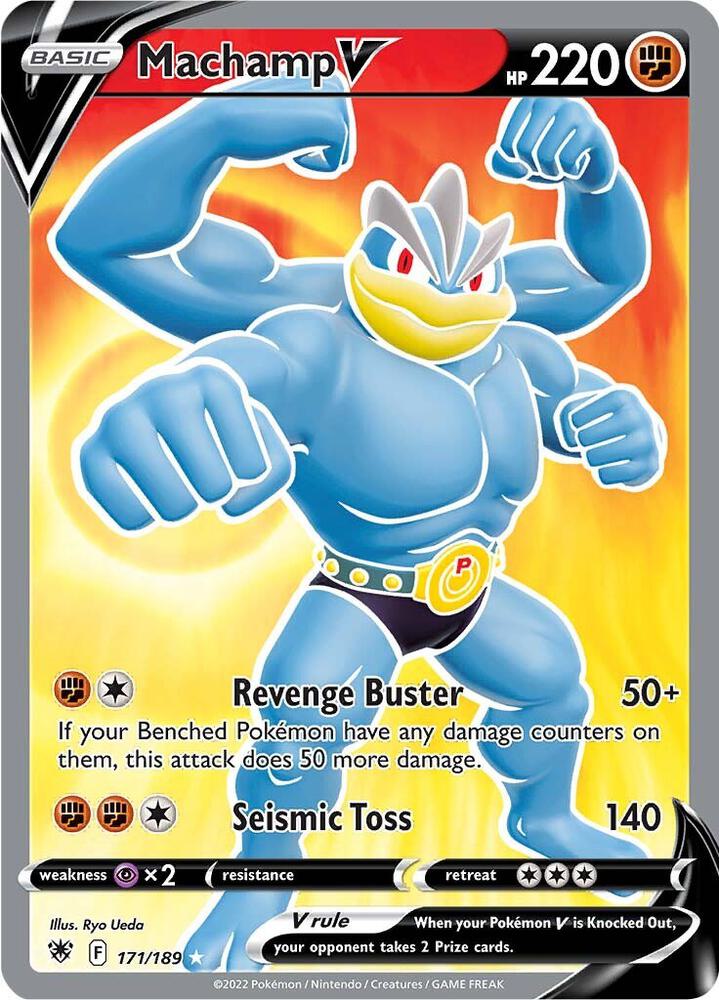 Machamp V (Full Art) - Astral Radiance