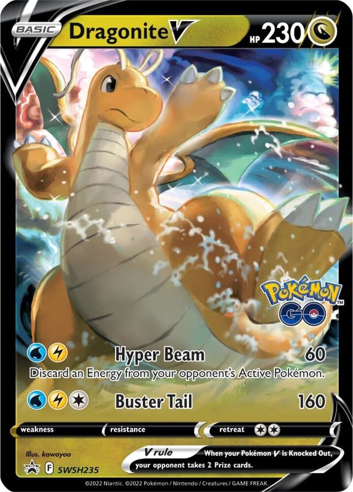 Dragonite V - SWSH235 - SWSH: Sword & Shield Promo Card