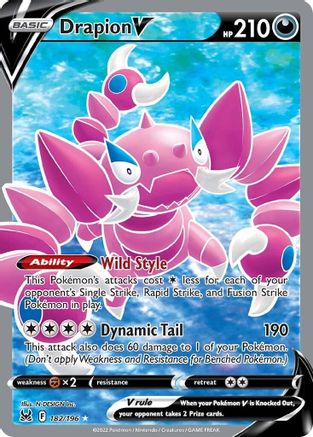 Drapion V (Full Art) - Lost Origin