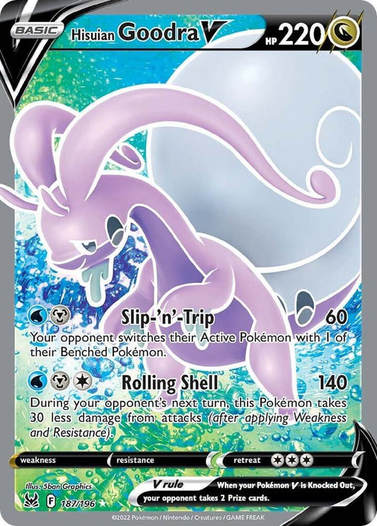 Hisuian Goodra V (Full Art) - Lost Origin