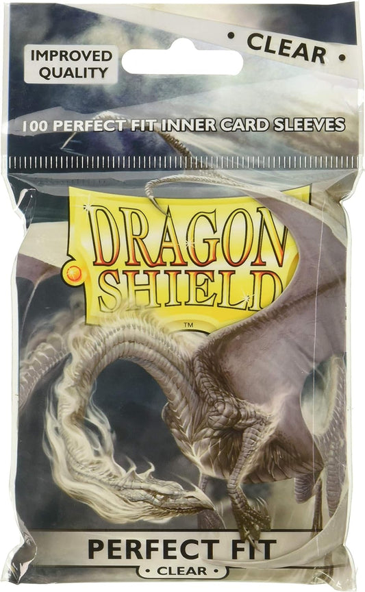 Dragon Shield Perfect Fit Standard Sleeves - Top-Loading Clear