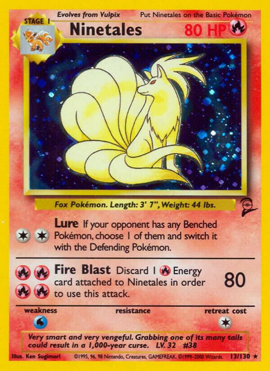 Ninetales (13) - Base Set 2