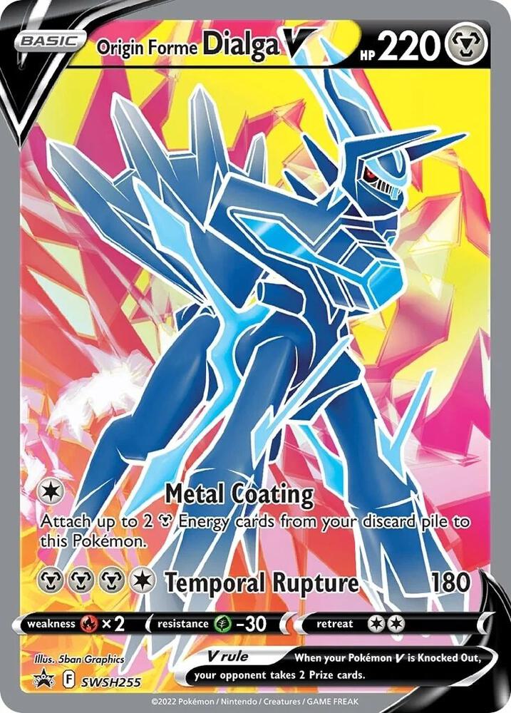 Origin Forme Dialga V - Sword & Shield Promo Card