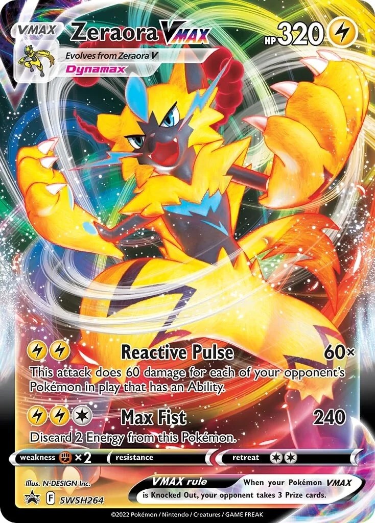 Zeraora VMAX - SWSH264 [SWSD - SWSH264]