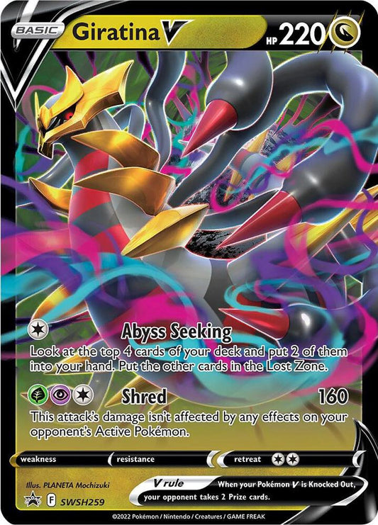 Giratina V - SWSH259 - SWSH: Sword & Shield Promo Card