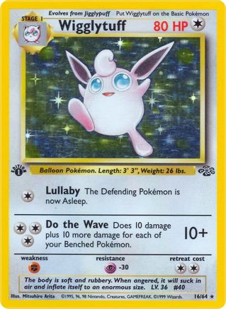 Wigglytuff (16) - Jungle Mis-Print