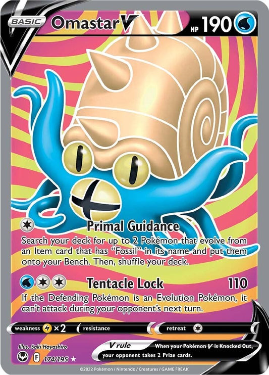 Omastar V (Full Art) [SWSH12 - 174/195]
