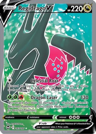 Regidrago V (Full Art) - Silver Tempest