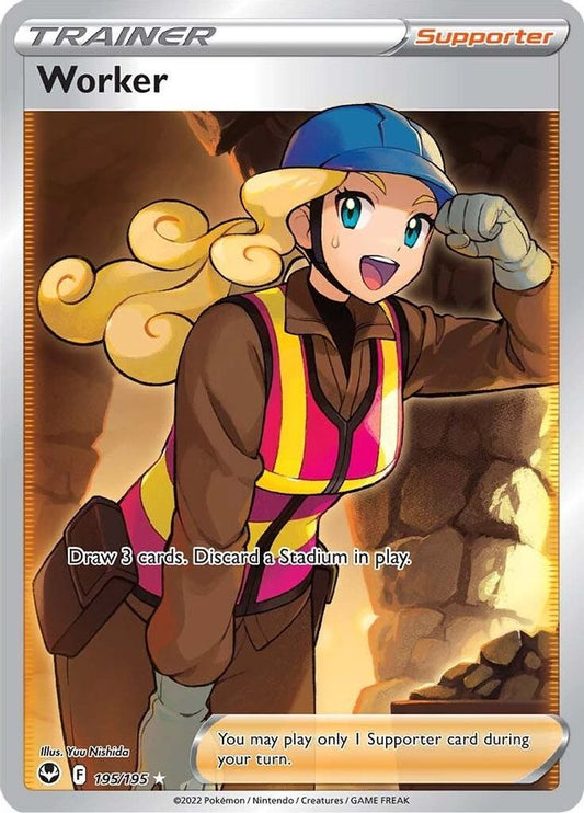 Worker (Full Art) - Silver Tempest