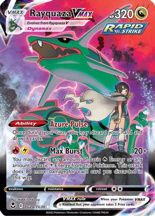 Rayquaza VMAX- Silver Tempest Trainer Gallery