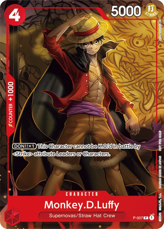Monkey.D.Luffy - P-007 (Tournament Pack Vol. 1)
