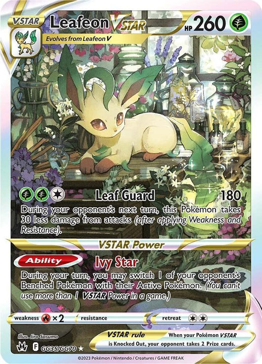 Leafeon VSTAR - Crown Zenith: Galarian Gallery