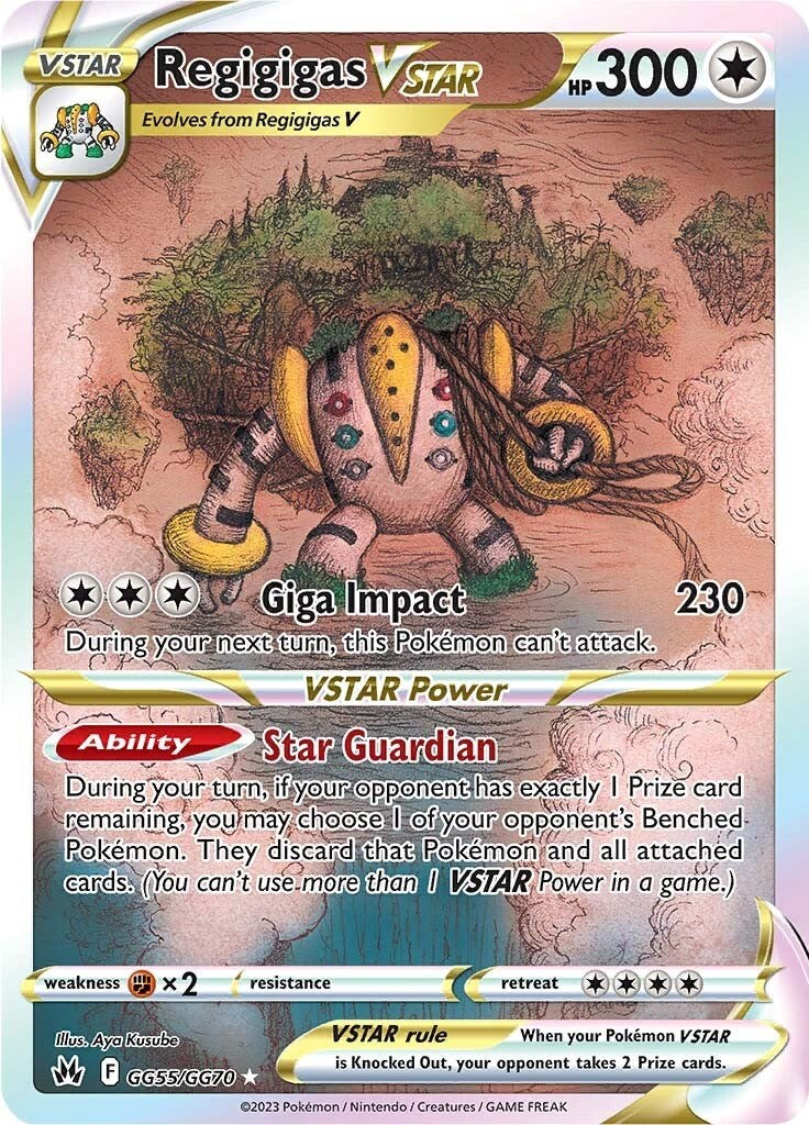 Regigigas VSTAR [CRZ:GG - GG55/GG70]