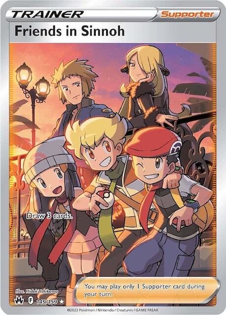 Friends in Sinnoh (Full Art) - Crown Zenith