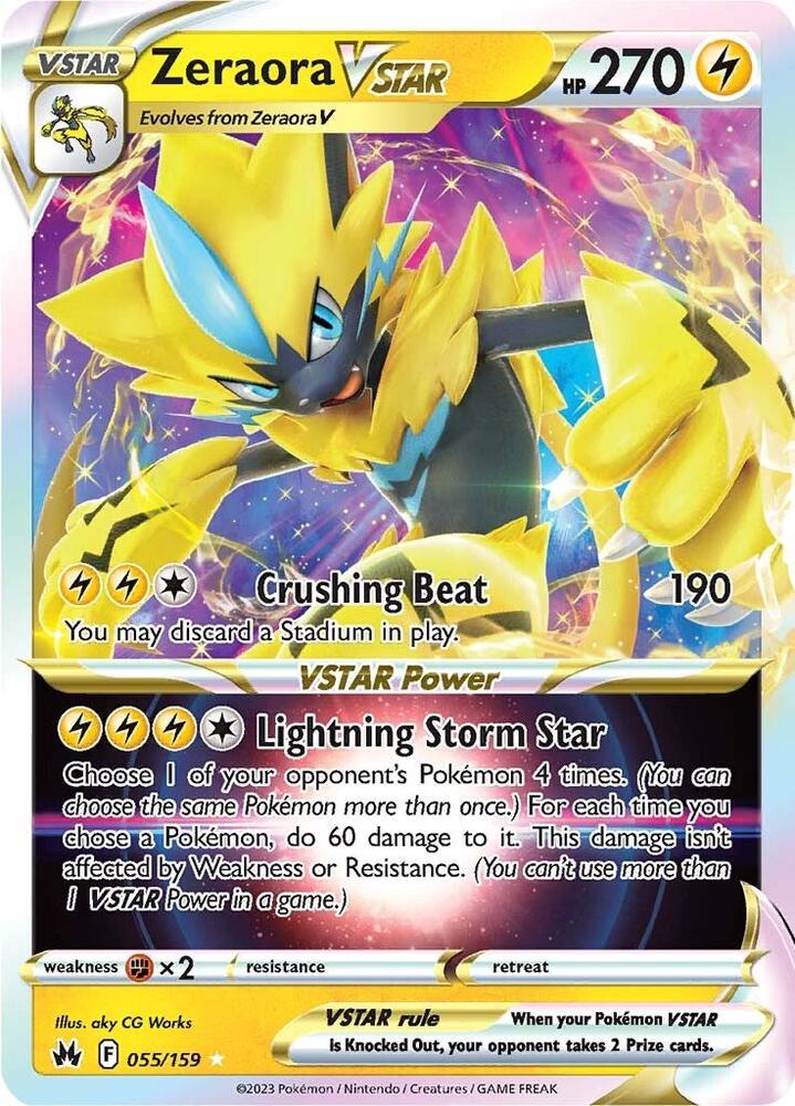 Zeraora VSTAR - Crown Zenith