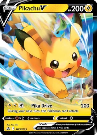 Pikachu V - SWSH285 - Sword & Shield Promo