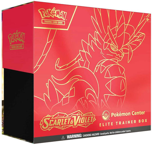 Pokemon Scarlet & Violet Pokemon Center Elite Trainer Box (Exclusive) [Koraidon]