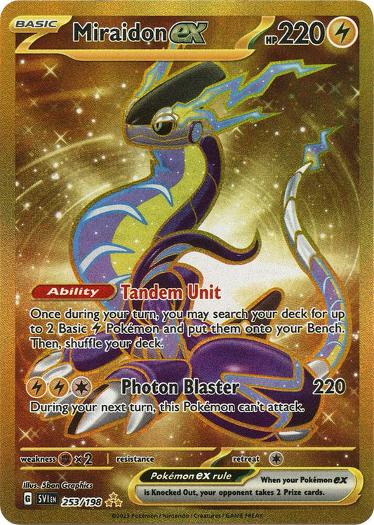 Miraidon ex - 253/198 - Scarlet & Violet Base