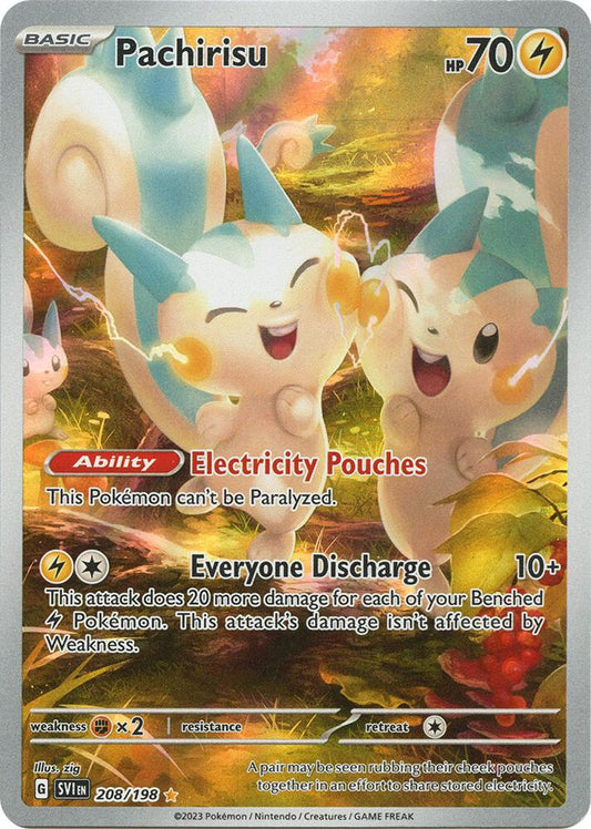 Pachirisu - 208/198 - Scarlet & Violet Base