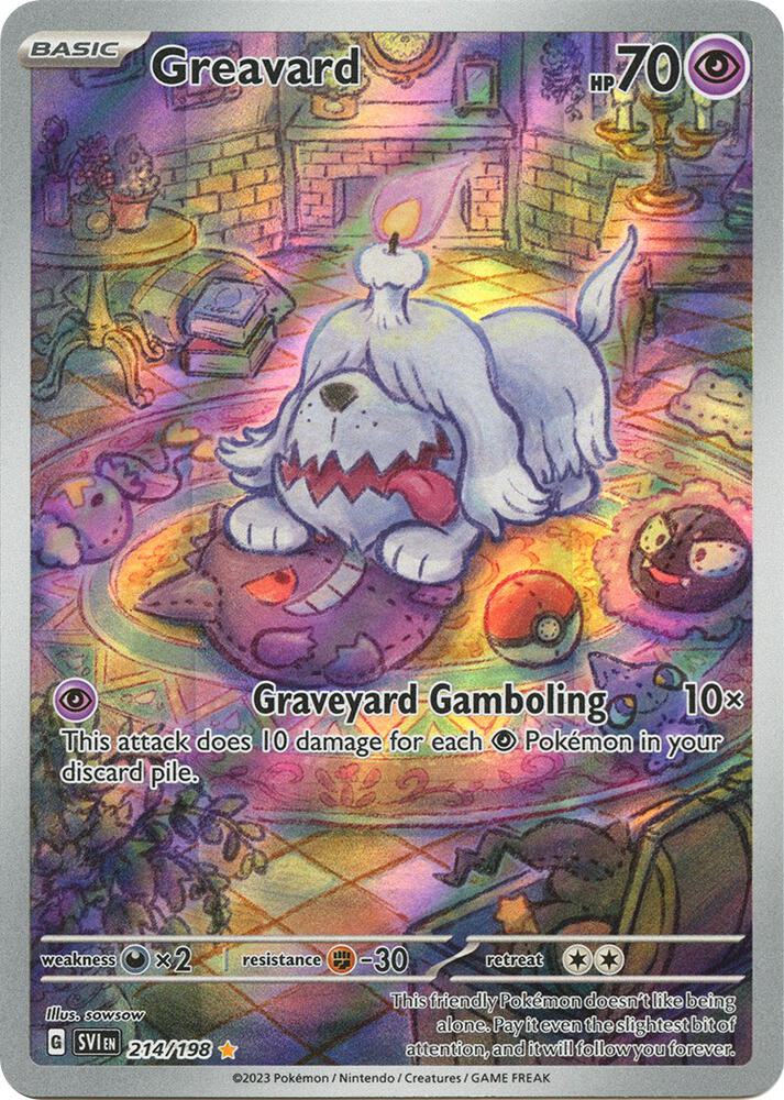 Greavard - 214/198 - Scarlet & Violet Base Set