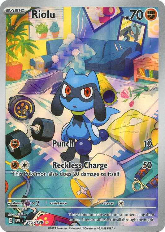 Riolu - 215/198 - Scarlet & Violet Base