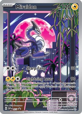 Miraidon - 013 - SV: Scarlet & Violet Promo Card