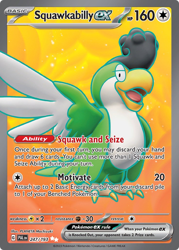 Squawkabilly ex - 247/193 [PAL - 247/193]