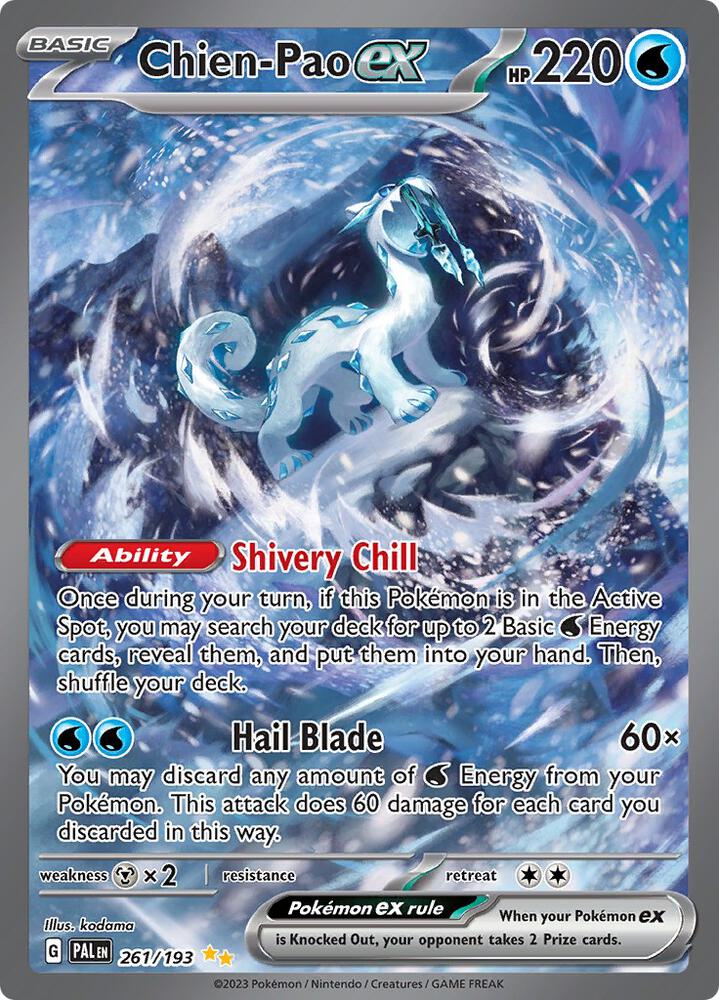 Chien-Pao ex - 261/193 - Paldea Evolved