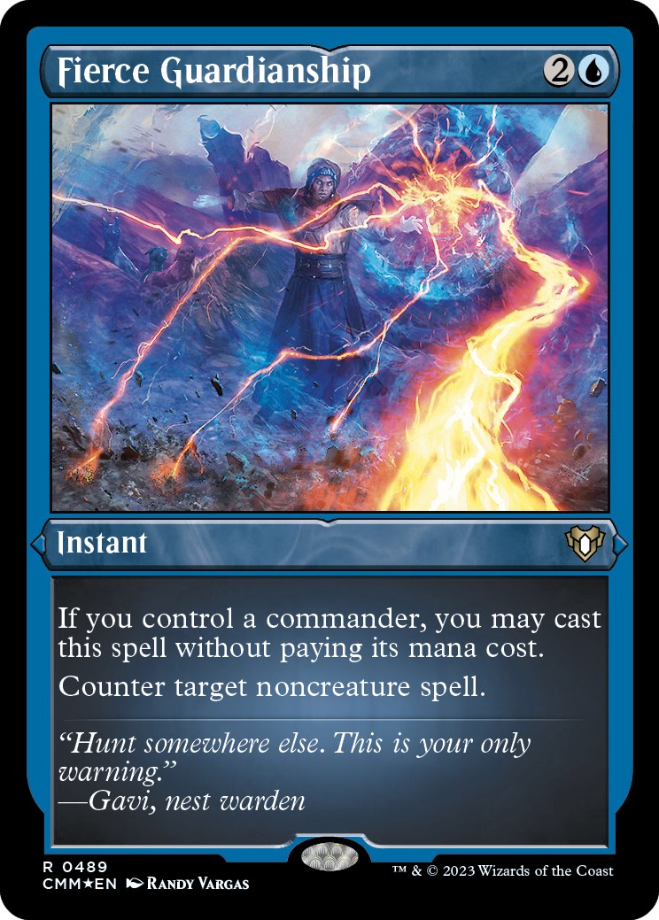 Fierce Guardianship (Foil Etched)