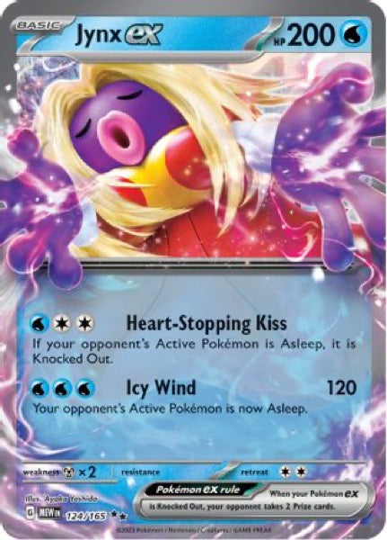 Jynx ex - 124/165 - Scarlet & Violet 151