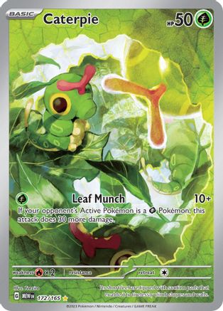 Caterpie - 172/165 - Pokémon 151