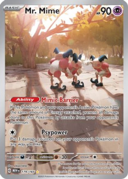 Mr. Mime - 179/165 - Scarlet & Violet 151